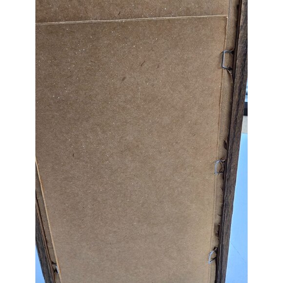 Vintage Shadow Box With Rustic Memorabilia Including Lace Key Button Sewing Noti - Picture 12 of 14